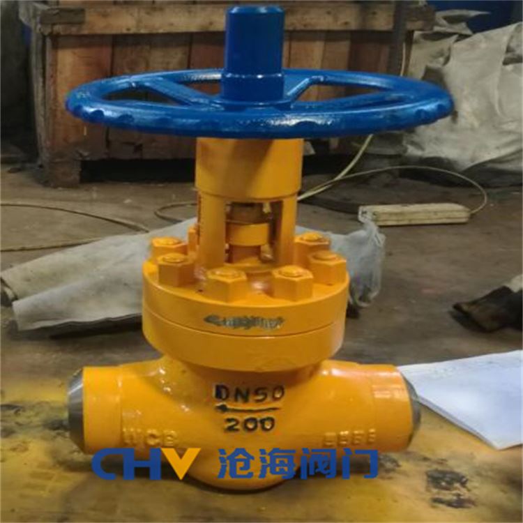 CHVJ滄海SJQ66H-250平衡式高壓焊接節(jié)流截止閥
